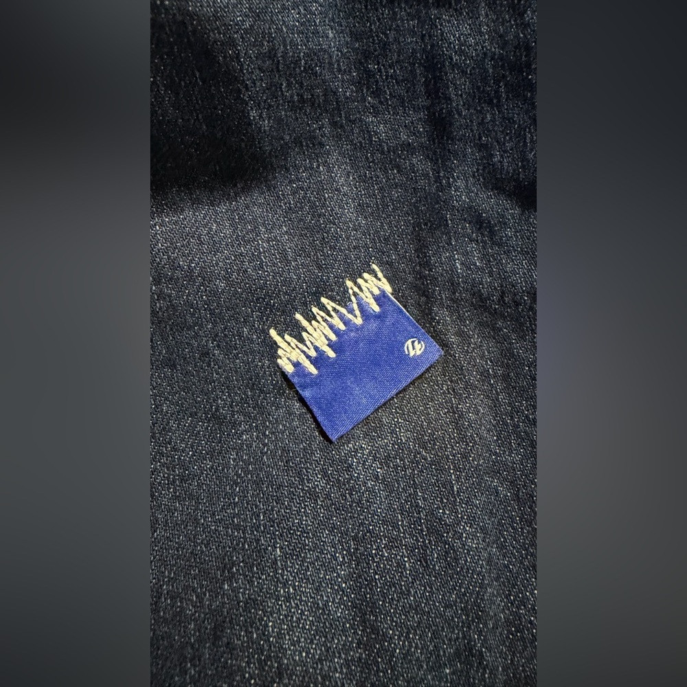 ADER ERROR & ZARA Jeans Sz 4 Dark Wash Pleated Tapered High-Rise Barrel Leg EUC - Picture 16 of 16